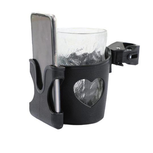 New baby carriage cup holder mobile phone holder two-in-one baby stroller mobile phone milk bottle holder multi-functional universal cup holder