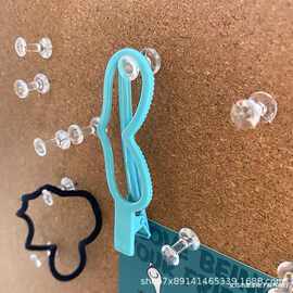 透明白工字钉 办公文教美术DIY创意创作绘画精品图钉软木塑料图钉