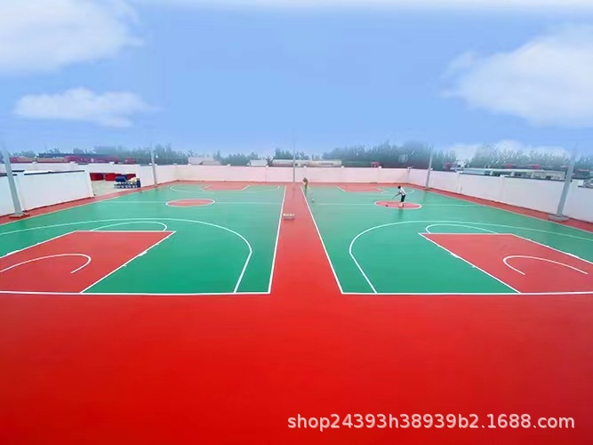 Silicon pu motion plastic cement runway Court Material Science outdoors PU Basketball Court construction Basketball Court pu Plastic track