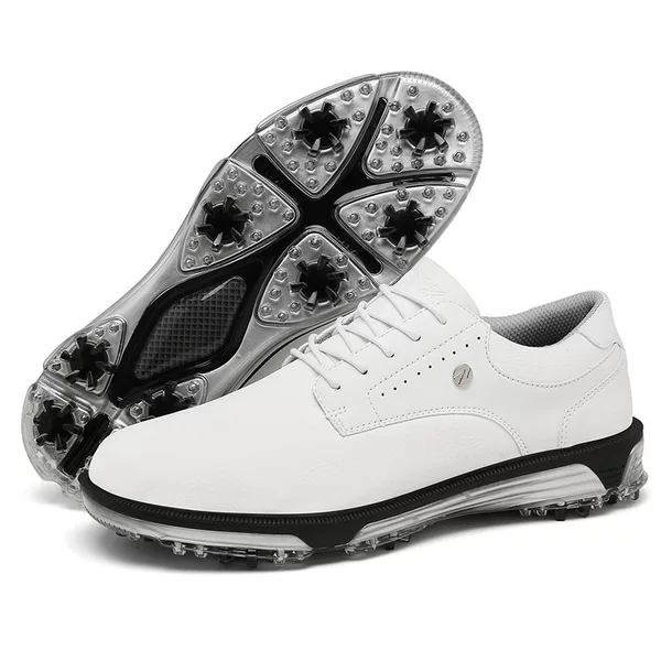 X20 Manufacturer Direct Supply Cross-Border Large Size Golf Shoes Casual Men's Fixed Stud Lace-Up Shoes