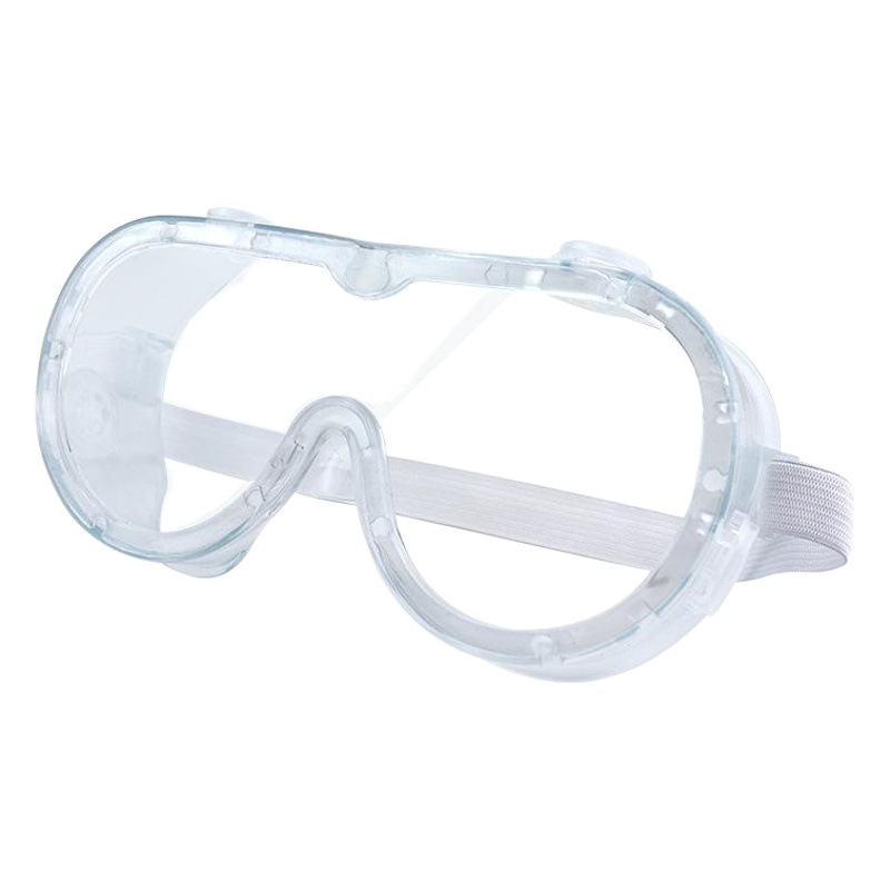 Factory cross-border PVC anti-fog glasses laboratory isolation protective eye mask anti-splash four-bead goggles