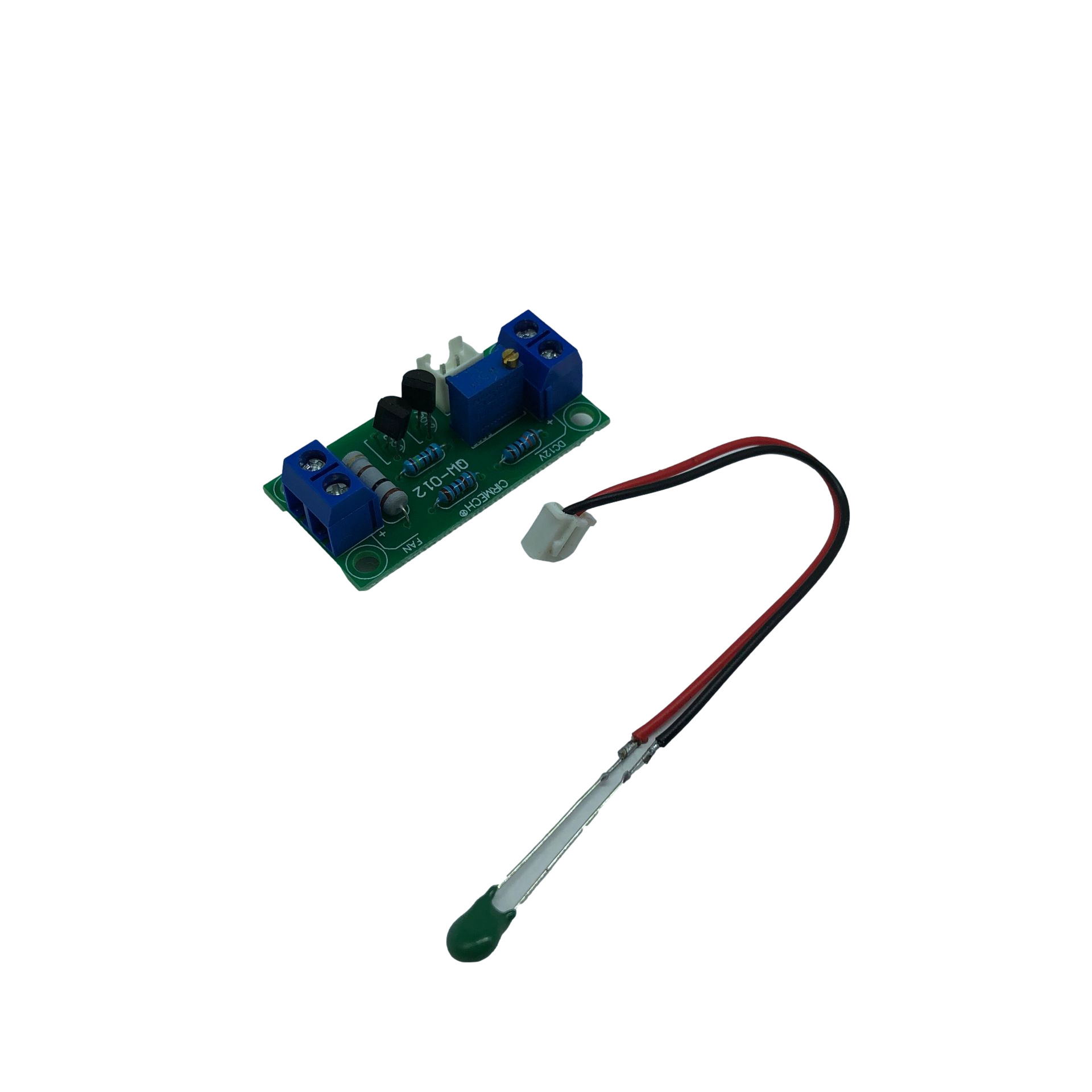 温控风扇模块风扇温度控制板机箱风扇调速器12V直流风扇温控板