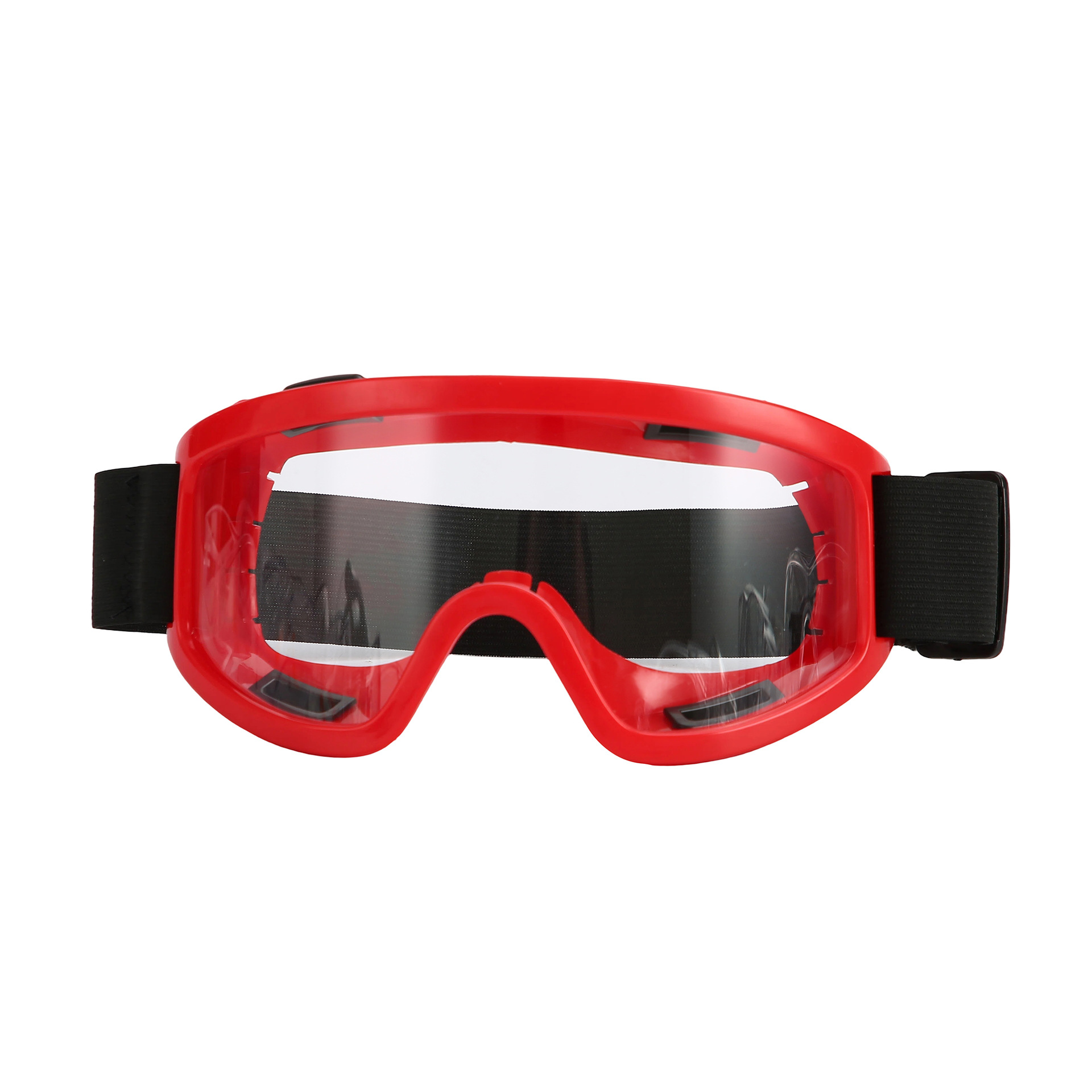Outdoor cycling and mountaineering goggles, featuring a four-bead large frame, protective lenses, and anti-fog and windproof/sandproof features; wholesale available