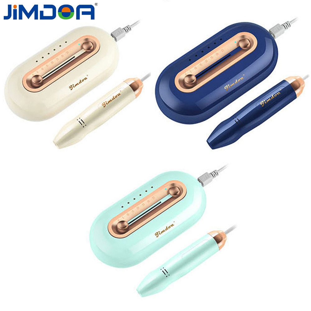 JIMDOA transfronterizo nueva manicuría especial 35000 rpm amolador portátil eléctrico para eliminar la piel muerta manicurista