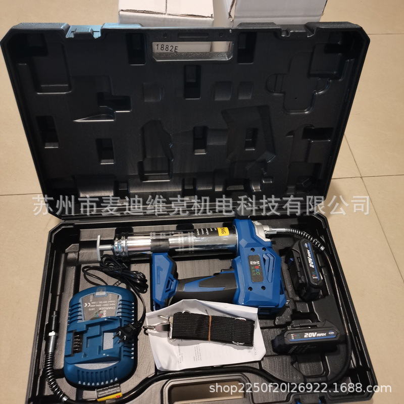 量大价优BiCiCi品牌1882E型号手持式充电黄油枪  配20V锂电池电动