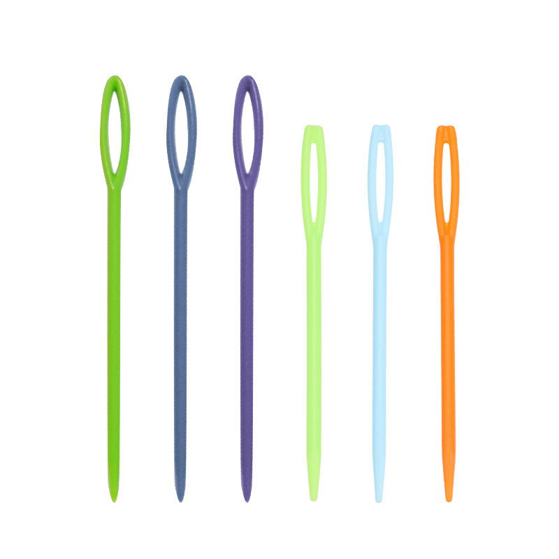 Agujas de Coser para Suéteres de Plástico Multicolor 5.5/7/9/15 cm para Tejido de Lana image 6