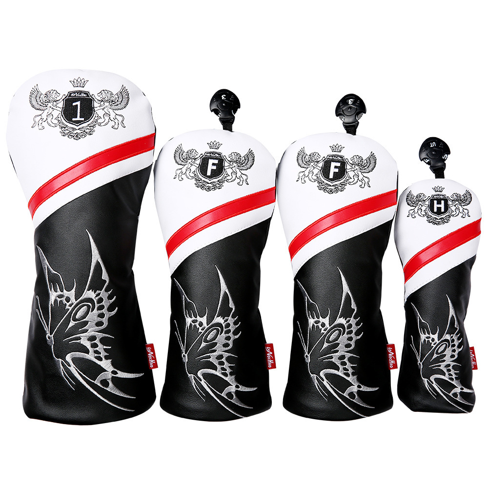 El Club de Golf vendedor caliente transfronterizo fijó la cubierta protectora de la barra de madera del casquillo del Club de Golf fijó la fábrica al por mayor