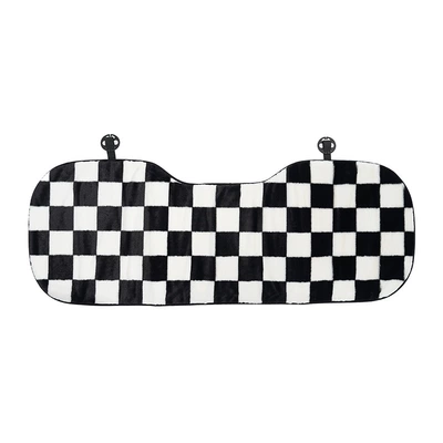 Cover Plush Warm Comfortable Anti-Freeze — Seat cushion, seat cover - rabbit-fur-square-cushion-rear
