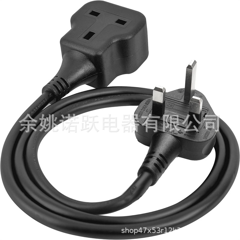 1路延长线1M（含插头）坚固防火单插座延长线，旅行用小型电源线