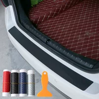 Автомобильный задний ящик Наклейка из углеродного волокна Защитная наклейка Защитная полоса Наклейка на автомобиль 3D4D Наклейка на багажник