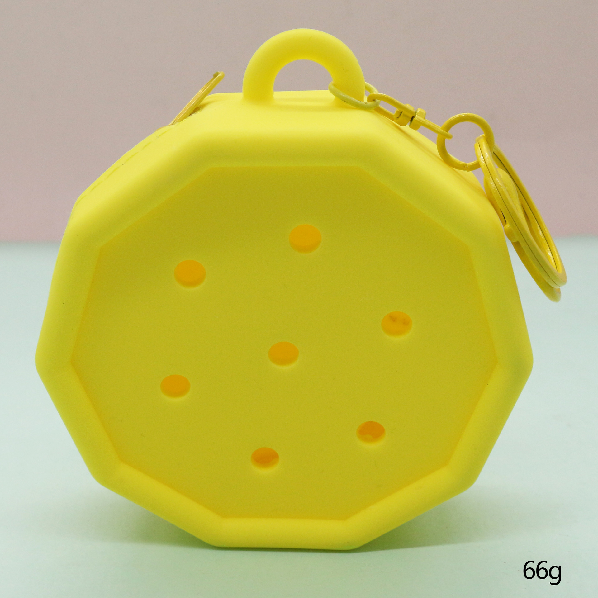 Inventario de dibujos animados de silicona agujero bolsa mini bolso diy bolsa de almacenamiento bolso auriculares llavero colgante regalo