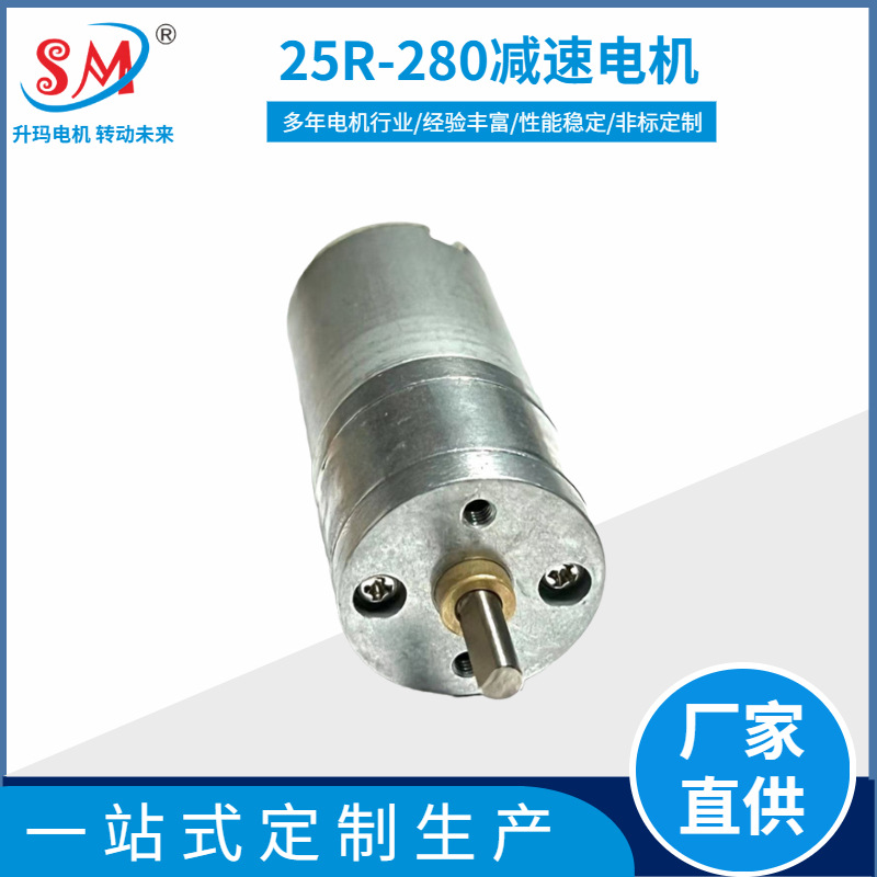 25R-280微型减速电机 成人用品空心杯智能设备专用齿轮箱马达6V12