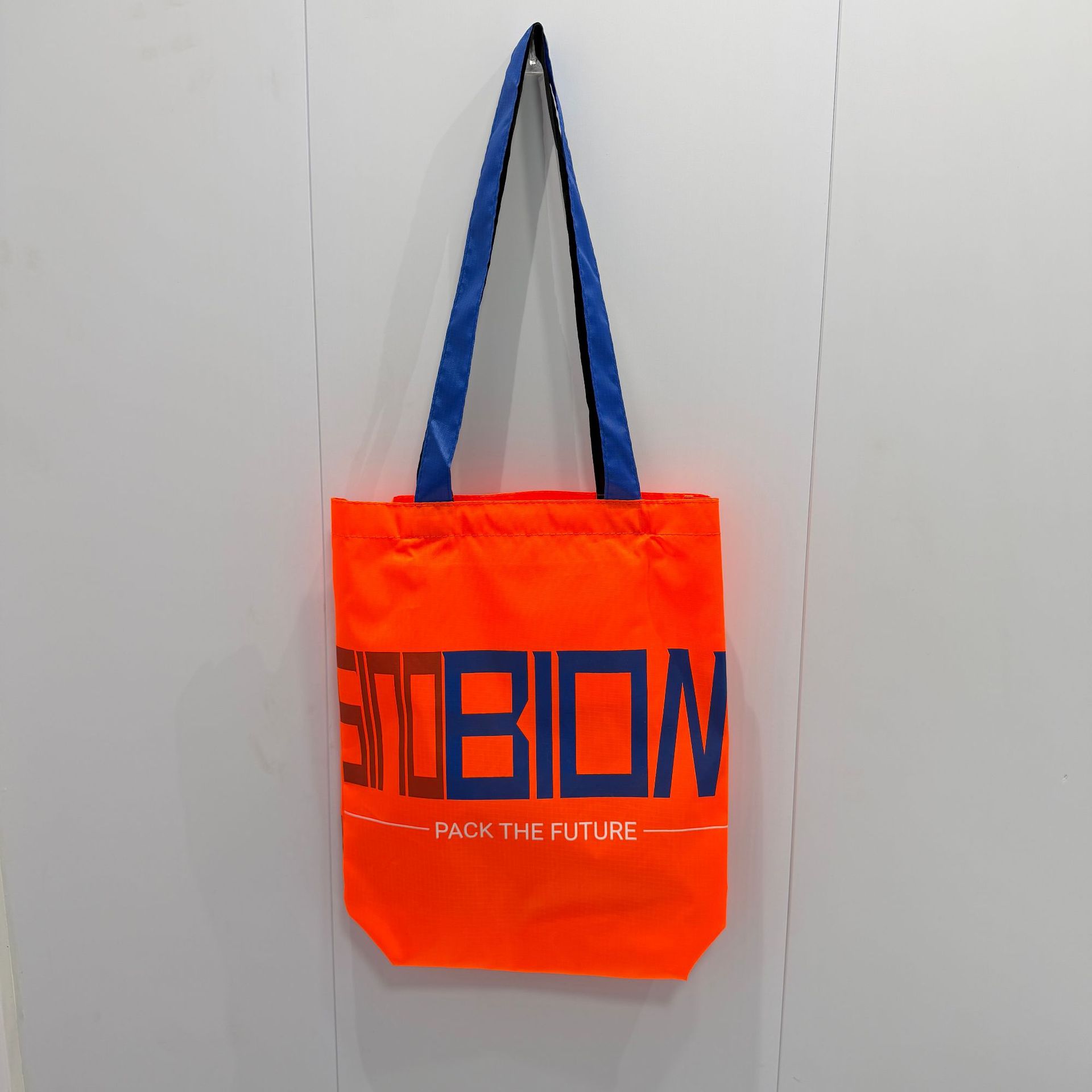 新款涤纶手提购物袋可折叠广告礼品袋便携式大容量户外运动工厂直