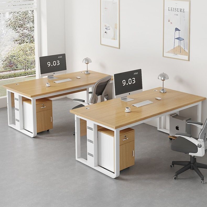 Office Desk Single Computer Desk Office Commercial Manager Desk Simple Modern Desk and Chair Thickened Boss Desk