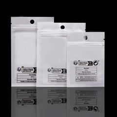 Cross-border France triman logo PP5 self-sealing bag warning transparent Temu self-sealing bag eco-friendly label packaging bag