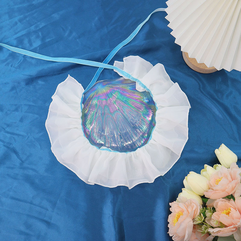 Amazon nueva red de encaje Lolita de cuello accesorios de fiesta de baile espectáculo de disfraz de edad TK