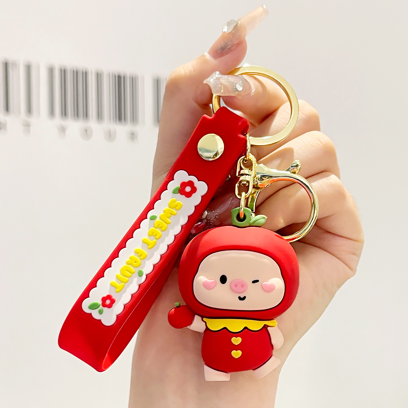 Cute fruit pig [apple]