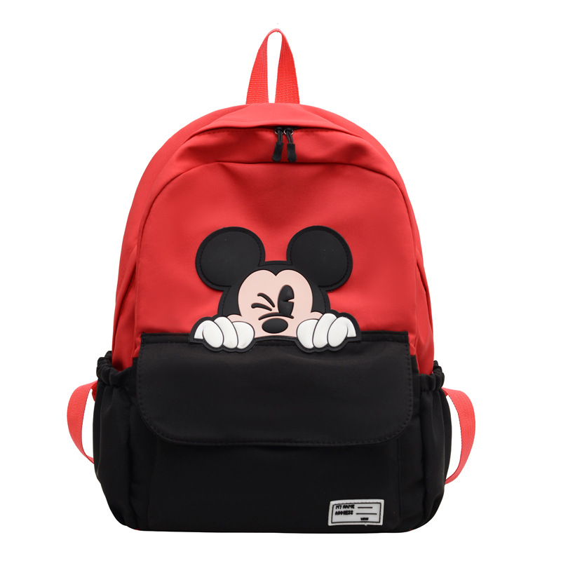 Nuevas mochilas de dibujos animados transfronterizos, mochila de alta capacidad, mochila de escolares, mochila de viajes en el campus.