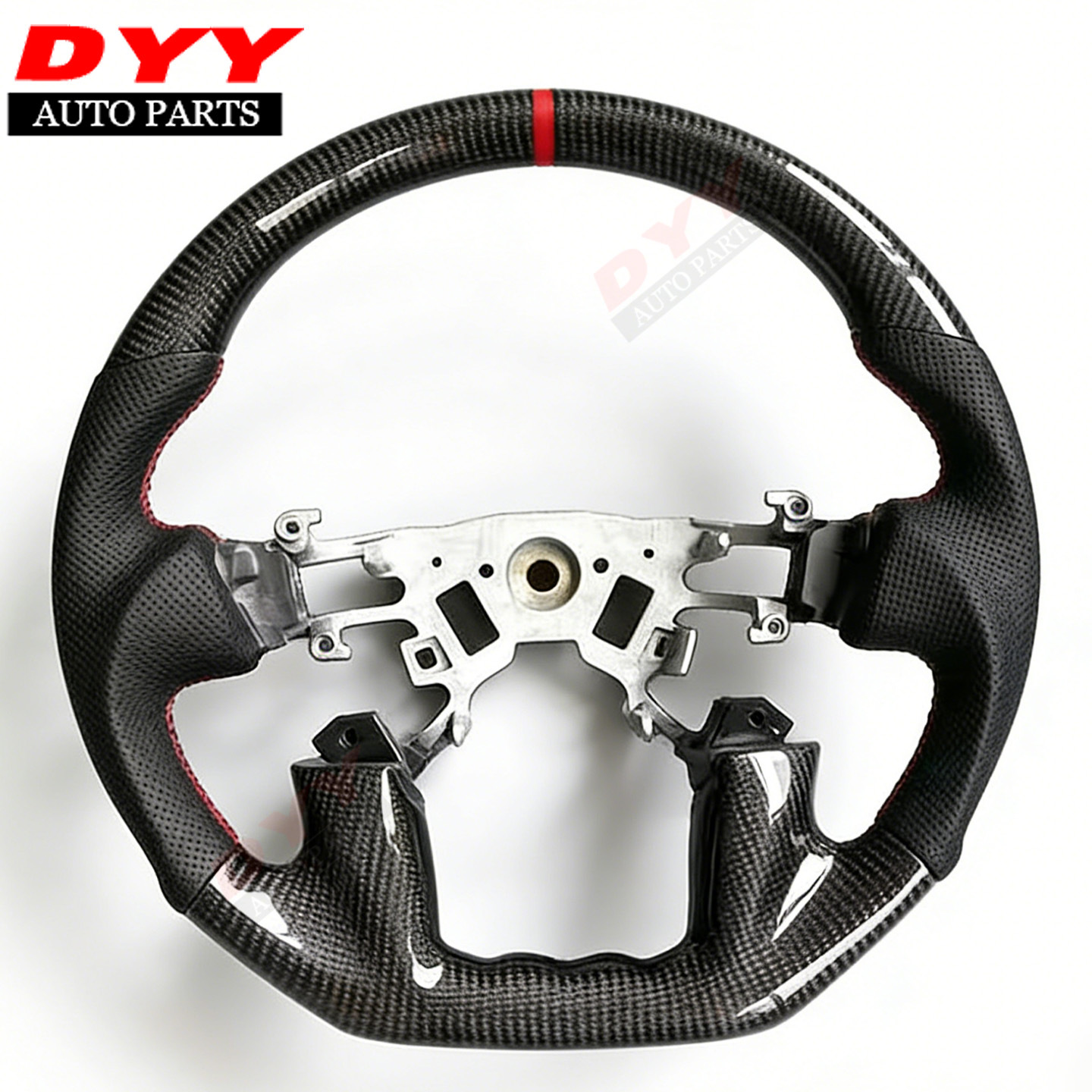 Suitable for 2012-2026 Patrol Y62 Genuine Carbon Fiber Steering Wheel Cross-Border Foreign Trade Accessories Modification