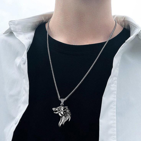 Classic necklace stainless steel