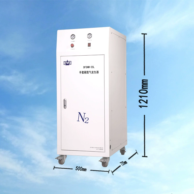 Генератор азота в перчаточнике (поставляется с технологией PSA) для науки в жизни, спортивных лекарств и других полевых веществ.