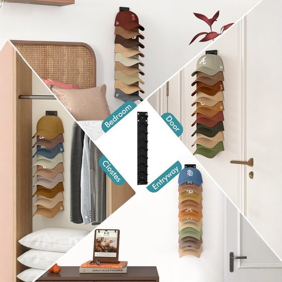 Cross-border 3-generation Baseball cap racks baseball cap storage rack cap display rack cap bracket
