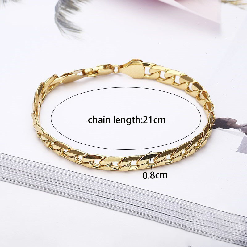 18K pulsera transfronteriza exclusiva para el deseo AliExpress eBay Venta caliente europea y americana 18K chapado en oro pulsera boutique de moda