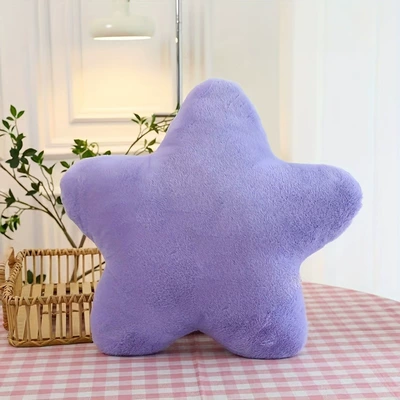 Oyuncaq yastıqlar — Pillow Girl's Heart Cream - purple-30cm-01kg