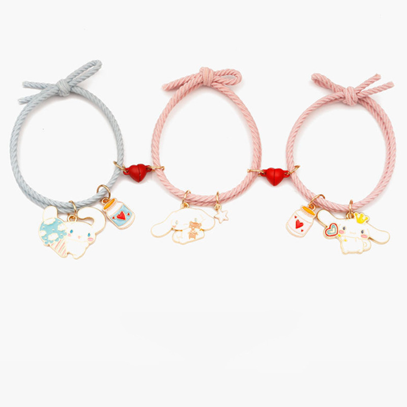 아이스크림 + 곰 + 마술 지팡이-하트 마그네틱