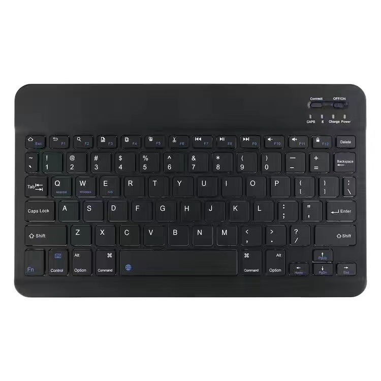 Teclado Bluetooth Recargable Ligero y Colorido 030, Teclado y Ratón Bluetooth Portátiles Universales de Tres Sistemas para Teléfono Móvil y Tableta