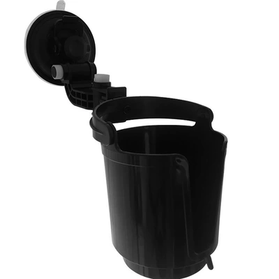 Cross-Border Water Cup Holder, Car Beverage Holder, Suction Cup Phone Holder, Water Bottle Suction Cup Model, Foldable Car Mount (Car cup holder/beverage holder) - black-112x102x120mm