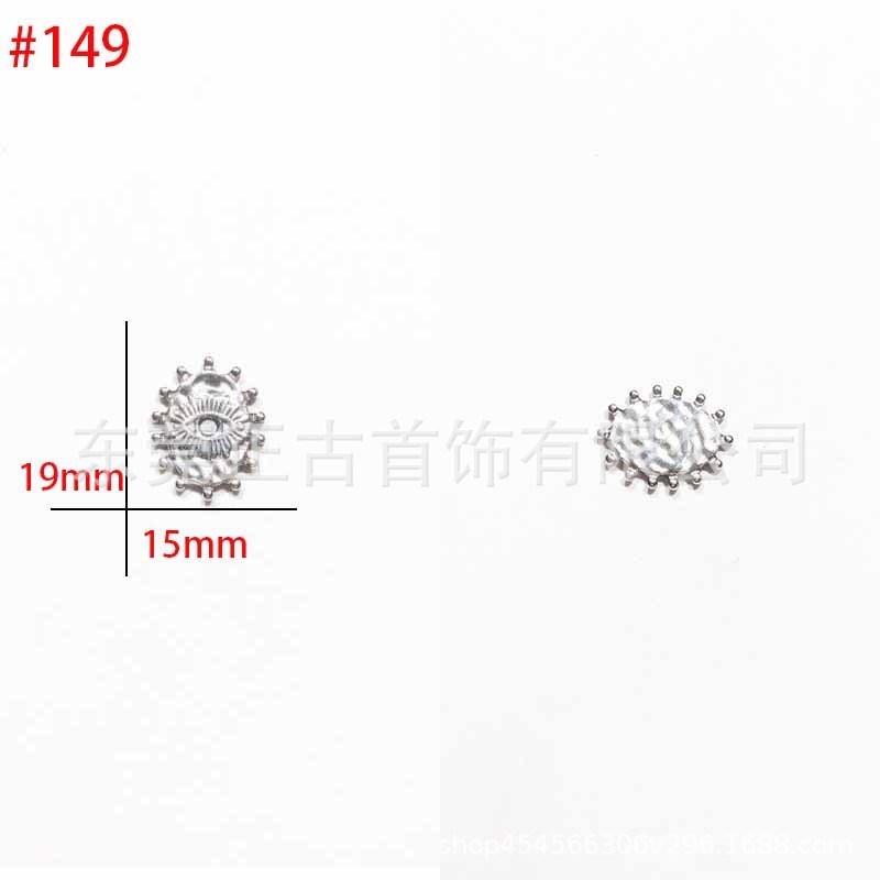 クロスボーダー悪魔の目ペンダントステンレス鋼 diy アクセサリーネックレスキーホルダーペンダントアイドリップオイルアクセサリーメーカー|undefined