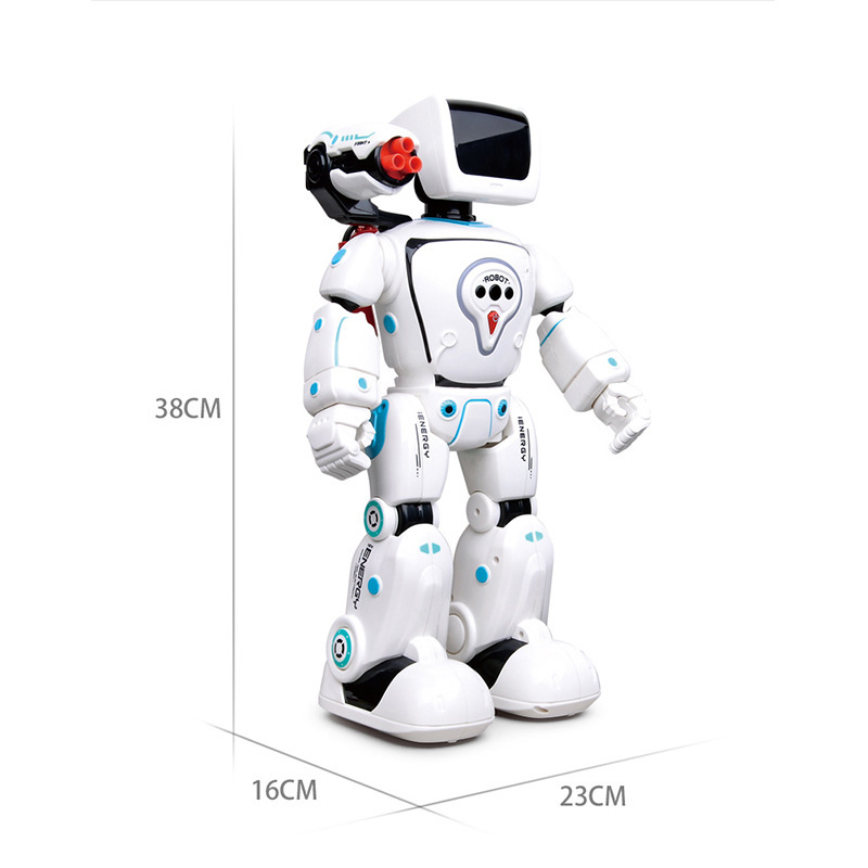 Cross-Border Russian Robot English Intelligent Programming Remote Control Toy Voice Early Education Water and Electricity Mixed Dancing Children