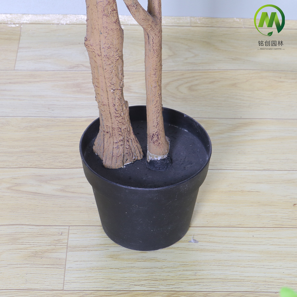 Artificial campana árbol bonsai Estilo nórdico decoración interior artificial planta verde