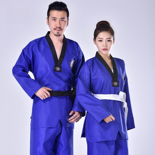 Brand Square Adult and Children Taekwondo Uniform Long Sleeve Men and Women's Beginner Training Uniform Can Be Printed and Embroidered
