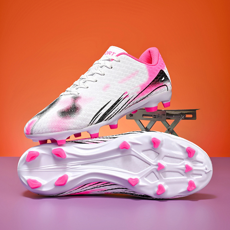 New Cross-Border Platform Main Recommended Youth Soccer Shoes with Spikes and Studs for Sports Students and Men Training Shoes
