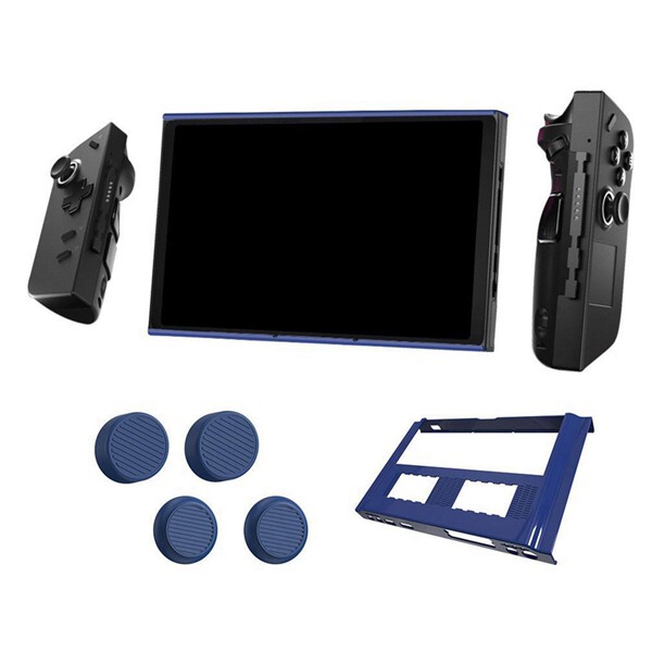 1 Set Color: Blue Material: Pc Suitable for Lenovo Legion Go Game Console Protective Case Pc Hard Shell