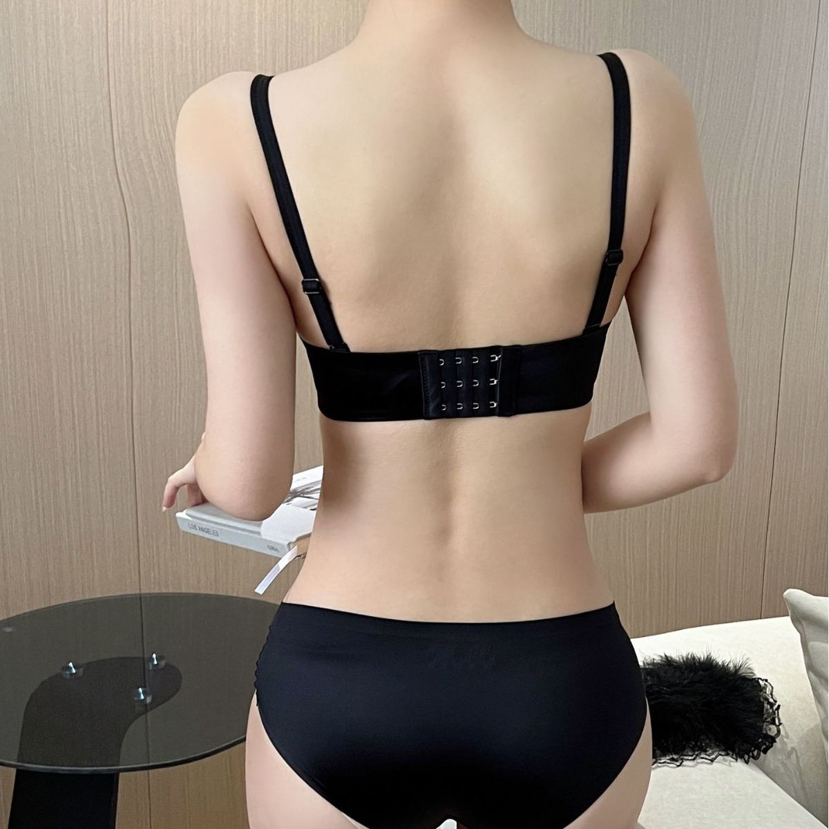 Ventas directas de fábrica comercio electrónico transfronterizo Sudeste de Asia Vietnam Tailandia damas diario francés de medio sueño sujetador de pecho pequeño