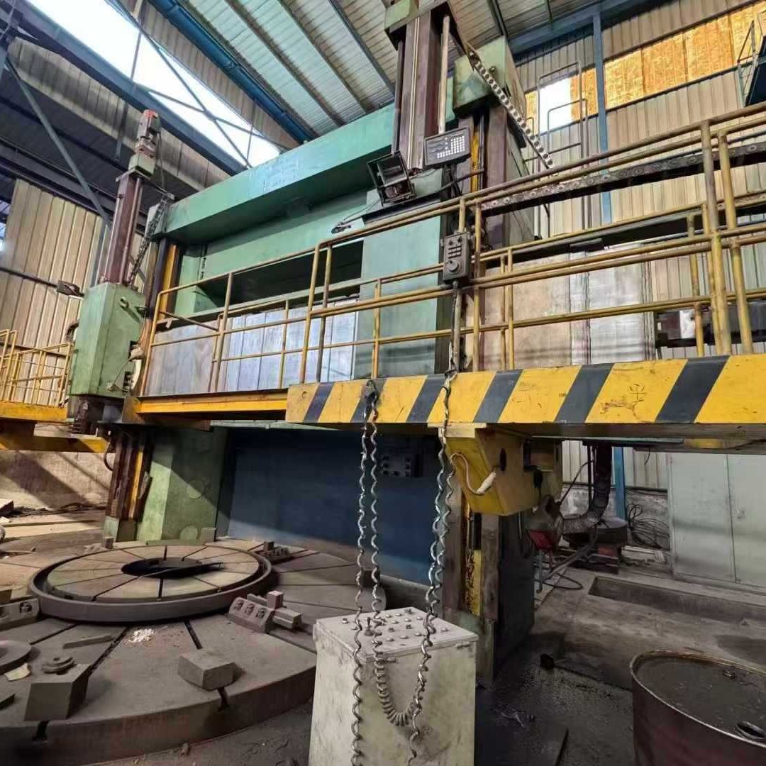 转让二手永基C5250立式车床加工高度3.15米承重32