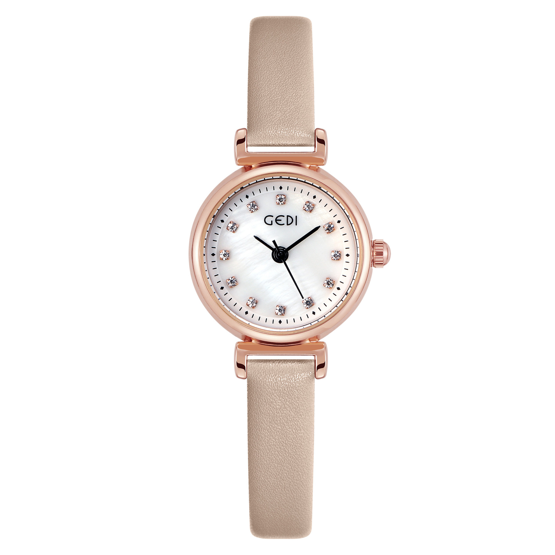 2024  New Fashionable and High End Light Luxury Small Plate with Diamonds Exquisite Explosive Product Belt Quartz Women's Watch_voghion.com