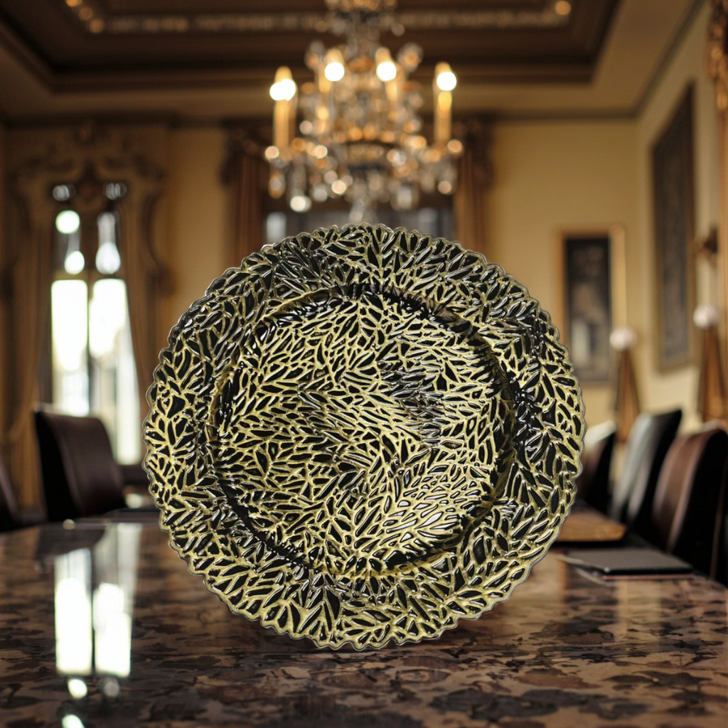 Fábrica de espejo directo de comercio exterior banquete de boda almohadilla placas de carga