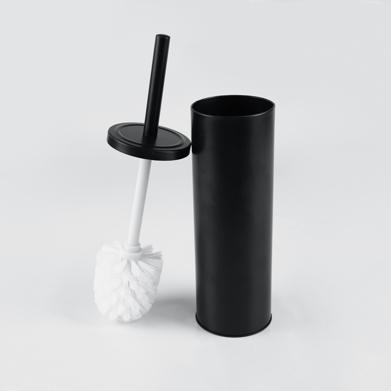 Fábrica transfronteriza venta directa cepillo de inodoro con cubierta cepillo de inodoro de piso cepillo de limpieza almacenamiento de inodoro limpio doméstico
