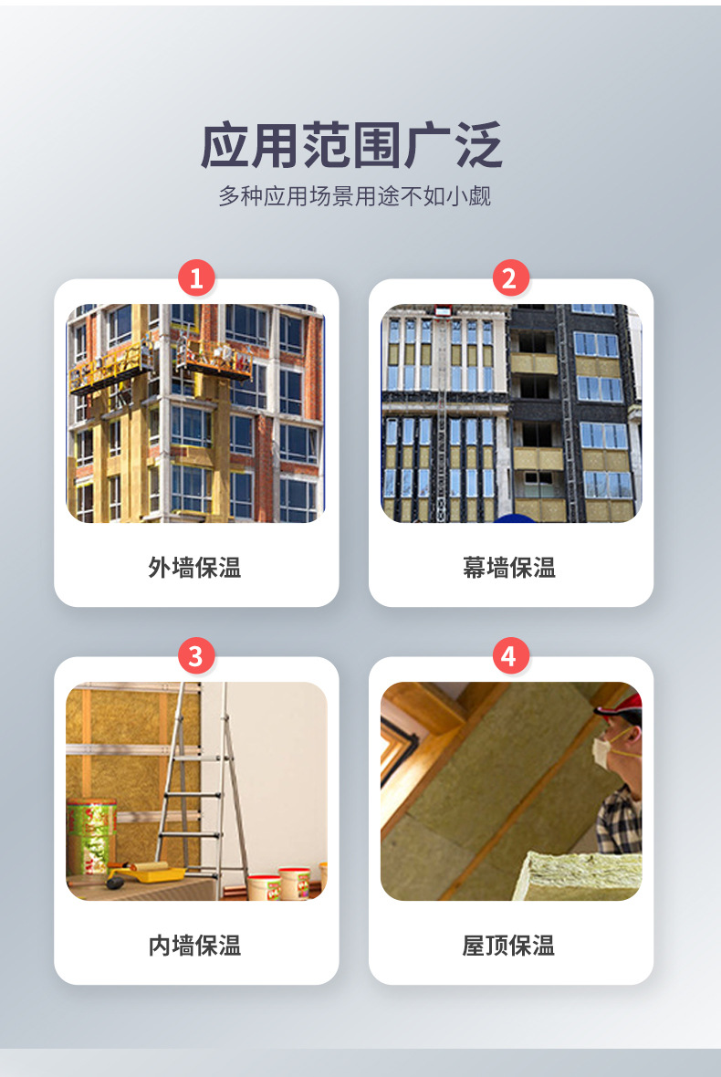 YFWFY外墙保温装饰一体板防火防潮真石漆水包水水包砂岩棉聚苯板保温板 来样定制工厂直销详情3