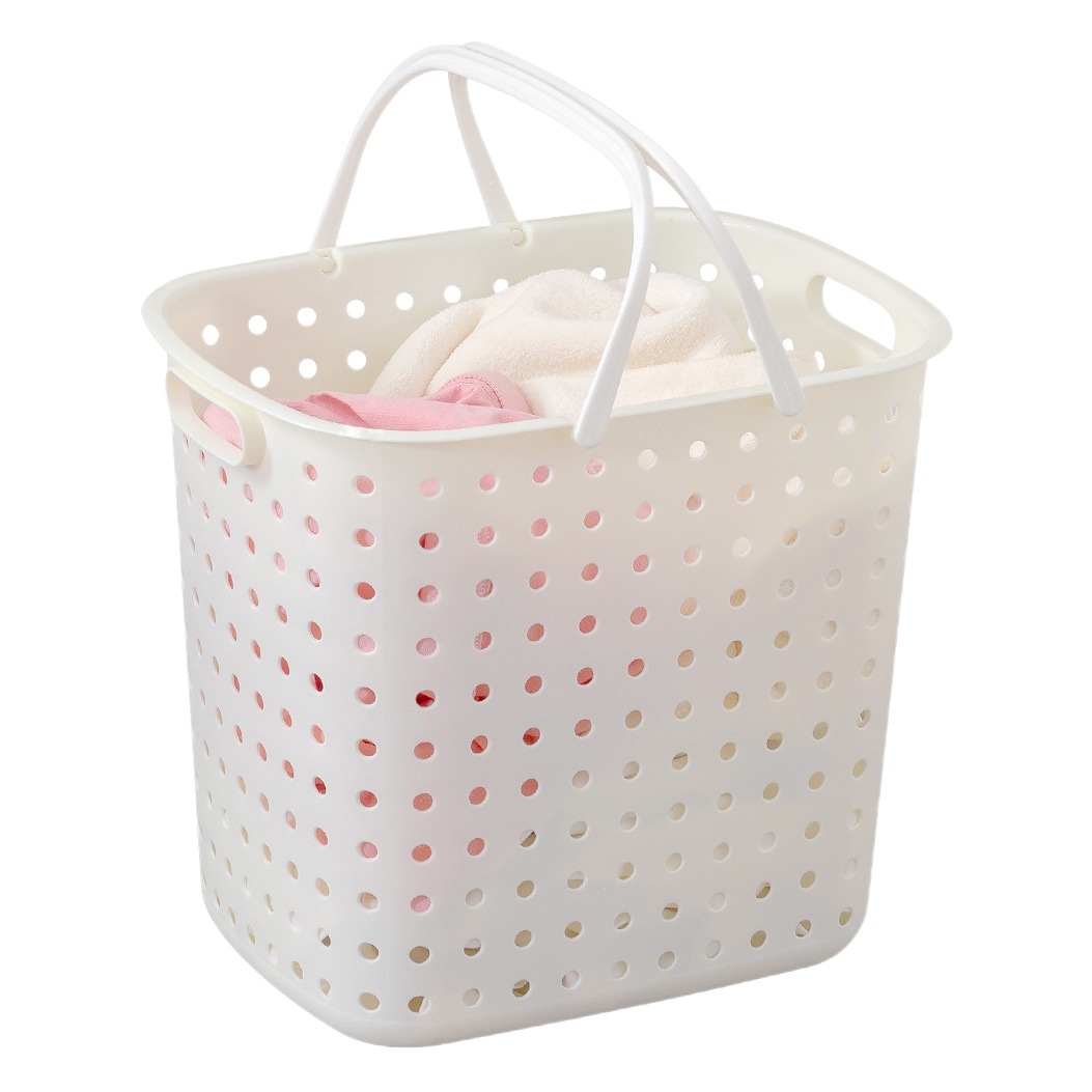 Ou runzhe baño canasta de lavandería portátil grande hogar Baño dormitorio lavandería canasta de almacenamiento cesta de lavandería de plástico