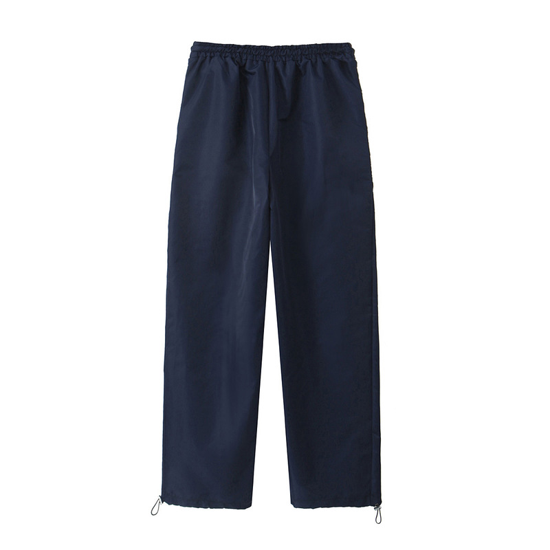Cross-Border Wholesale Women's New Style Nylon Color-Blocking Jogging Pants 7901983