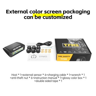 Tire pressure monitoring system, monitoring system TPMS car electronics