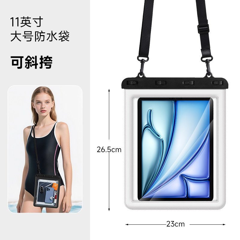 クロスボーダー新しい透明ミニミニ防水保護カバー防水バッグ iPad タブレットダイビングカバー防水バッグ