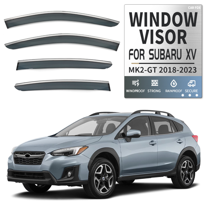 Suitable for Subaru Subaru XV GP Window visor Window Sunny Rain Shield Sun Visor Rain Eyebrow