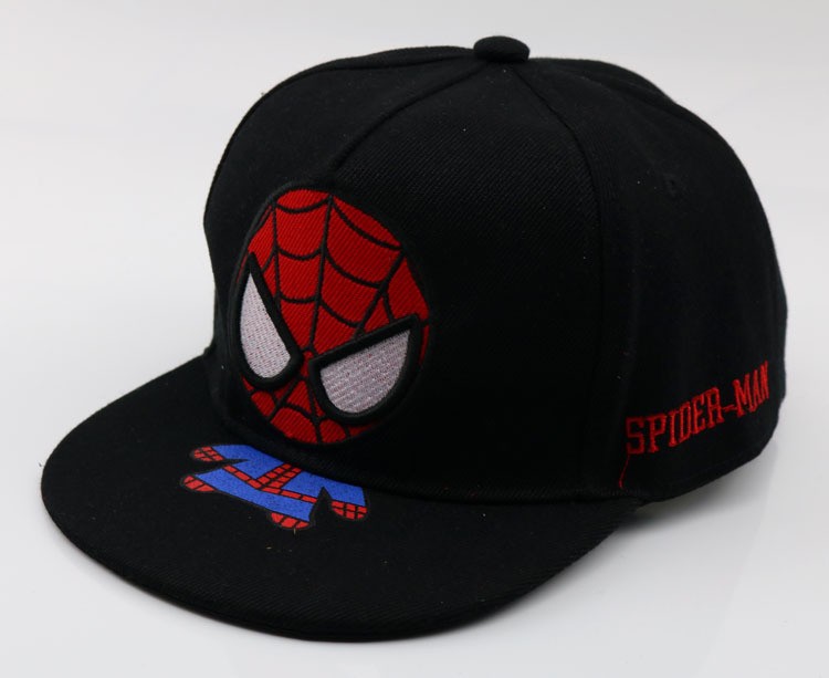 Spider-man b black / 50-54cm, adjustable