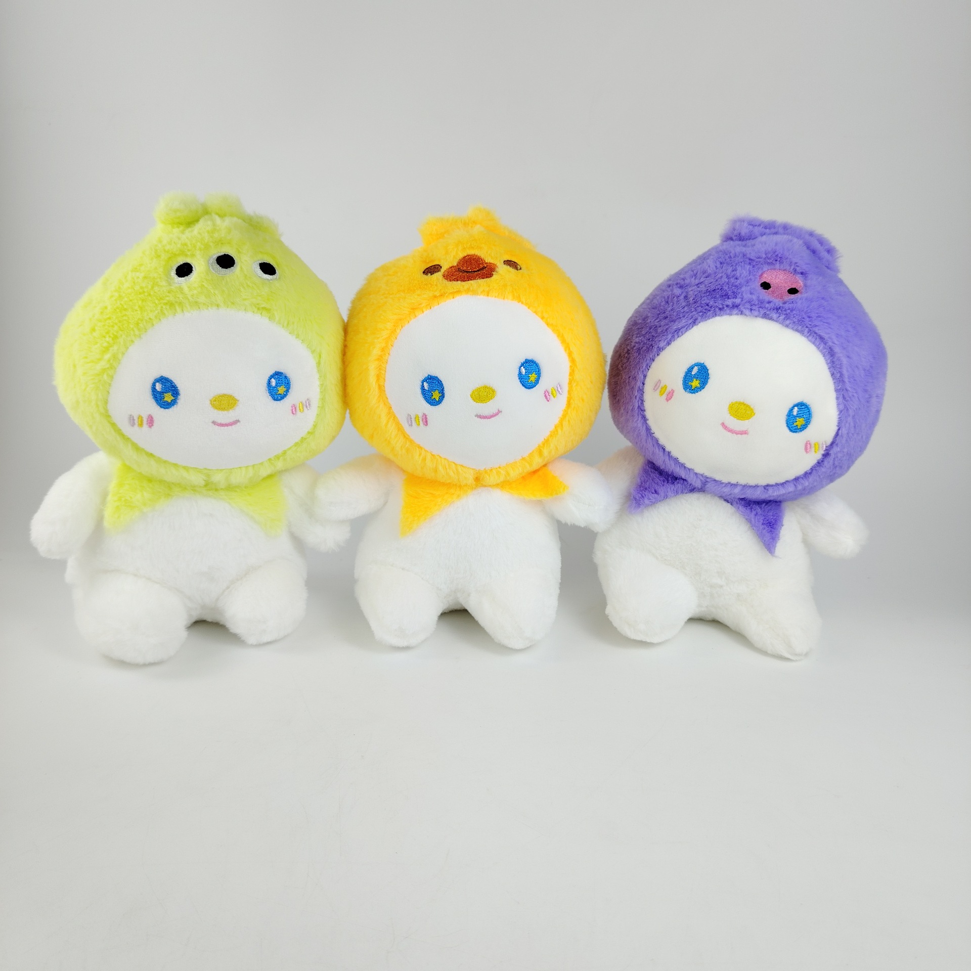 Lindo de ocho pulgadas de peluche de juguete muñeca boda lanzando muñeca regalo al por mayor logo